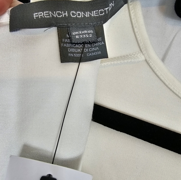 Nwt French Connection Sundae Lula Sleeveless Jumpsuit Summer White 4 - Picture 9 of 11